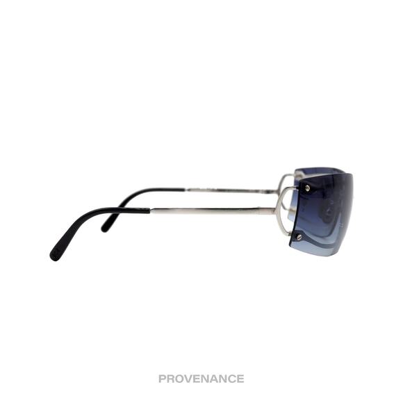 ? Cartier C Decor Shield Sunglasses - Platinum Blue main image 8